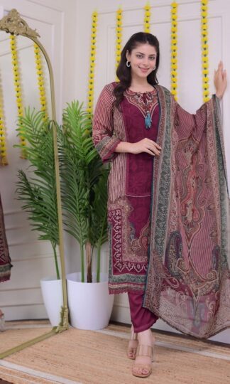 THE LIBAS COLLECTION MAROON PAKISTANI SUITS WHOLESALETHE LIBAS COLLECTION MAROON PAKISTANI SUITS WHOLESALE