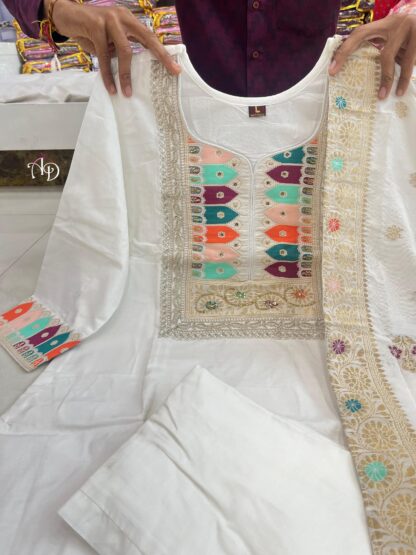 THE LIBAS COLLECTION WHITE BEUTIFUL HEAVY FULLY STITCHIED SUIT SET BEST QUALITY PAKISTANI SUITS, ONLINE SHOPPING SUITS, PAKISTANI SALWAR KAMEEZ, PAKISTANI SUITS AT MANUFACTURER PRICE, PAKISTANI SUITS BEST PRICE, PAKISTANI SUITS IN SURAT, PAKISTANI SUITS ONLINE SHOPPING, THE LIBAS COLLECTION WHITE, THE LIBAS COLLECTION WINE  LEHENGA CHOLI, Single, Suits, THE LIBAS COLLECTION