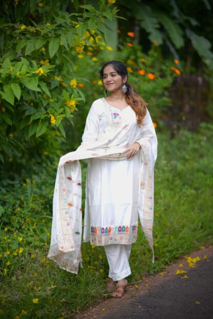 THE LIBAS COLLECTION WHITE BEUTIFUL HEAVY FULLY STITCHIED SUIT SET BEST QUALITY PAKISTANI SUITS, ONLINE SHOPPING SUITS, PAKISTANI SALWAR KAMEEZ, PAKISTANI SUITS AT MANUFACTURER PRICE, PAKISTANI SUITS BEST PRICE, PAKISTANI SUITS IN SURAT, PAKISTANI SUITS ONLINE SHOPPING, THE LIBAS COLLECTION WHITE, THE LIBAS COLLECTION WINE  LEHENGA CHOLI, Single, Suits, THE LIBAS COLLECTION