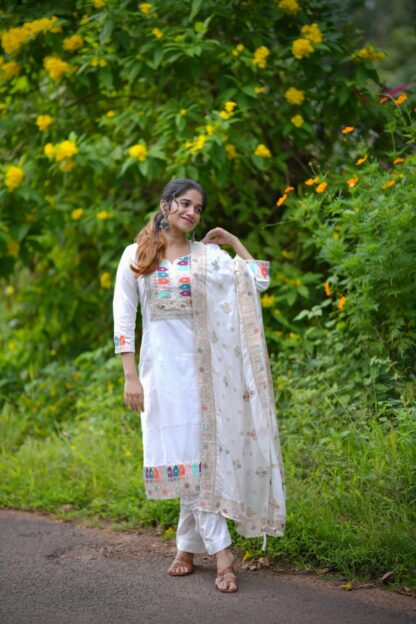 THE LIBAS COLLECTION WHITE BEUTIFUL HEAVY FULLY STITCHIED SUIT SET BEST QUALITY PAKISTANI SUITS, ONLINE SHOPPING SUITS, PAKISTANI SALWAR KAMEEZ, PAKISTANI SUITS AT MANUFACTURER PRICE, PAKISTANI SUITS BEST PRICE, PAKISTANI SUITS IN SURAT, PAKISTANI SUITS ONLINE SHOPPING, THE LIBAS COLLECTION WHITE, THE LIBAS COLLECTION WINE  LEHENGA CHOLI, Single, Suits, THE LIBAS COLLECTION