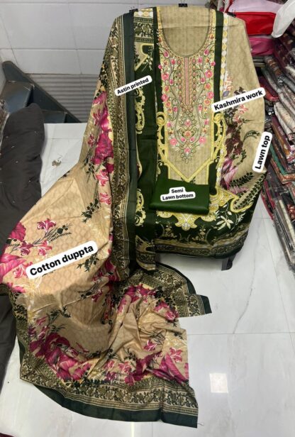 THE LIBAS M.UMAR LAWN VOL 1 COLLCTION DRESS MATERIAL ONLINE - Image 9