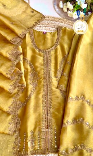 PD1089 YELLOW READYMADE TOP PLAZZO & DUPATTA COLLECTIONSPD1089 YELLOW READYMADE TOP PLAZZO & DUPATTA COLLECTIONS
