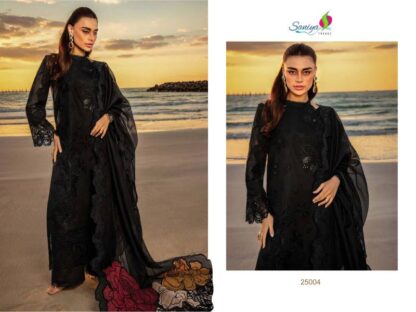 SANIYA TRENDZ 25004 RANG RASIYA VOL- 25 PAKISTANI SUITS PARTY WEAR