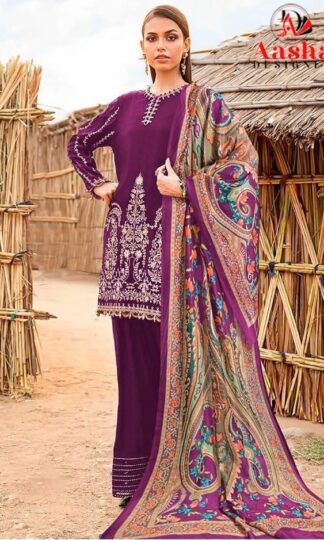AASHA DESIGNER 1154 B PAKISATNI SUITS WITH PRICEAASHA DESIGNER 1154 B PAKISATNI SUITS WITH PRICE