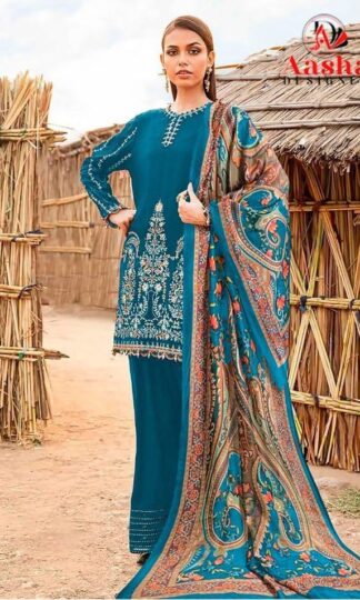 AASHA DESIGNER 1154 C PAKISATNI SUITS WITH PRICEAASHA DESIGNER 1154 C PAKISATNI SUITS WITH PRICE