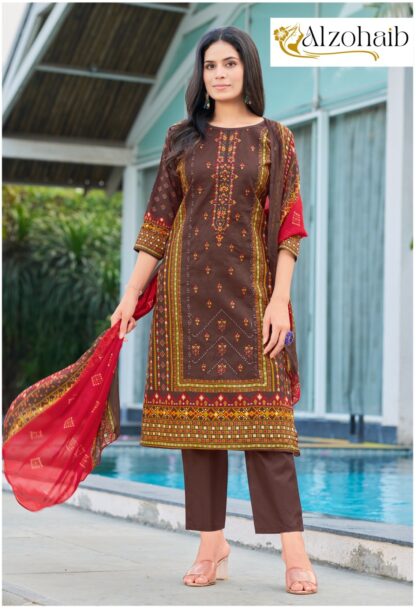 ALZOHAIB AZ 1217 SAPPHIRE PAKISTANI SUIT AT BEST PRICE