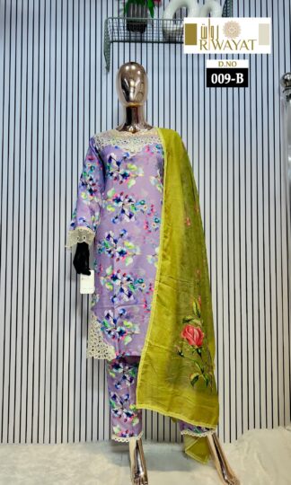 RAWAYAT 009 B MARIA.B. MPRINT-2025 PAKISTANI CUTWORK READYMADE KURTI SUPPLIERRAWAYAT 009 B MARIA.B. MPRINT-2025 PAKISTANI CUTWORK READYMADE KURTI SUPPLIER