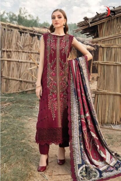 DEEPSY 8083 MARIA B EMB RAYON COLLECTION PAKISTANI SUITS WITH PRICE