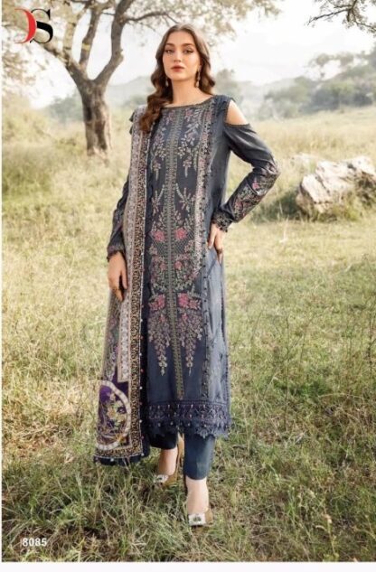 DEEPSY 8085 MARIA B EMB RAYON COLLECTION PAKISTANI SUITS IN SINGLE PIECE
