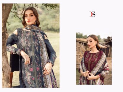 DEEPSY 8085 MARIA B EMB RAYON COLLECTION PAKISTANI SUITS IN SINGLE PIECE