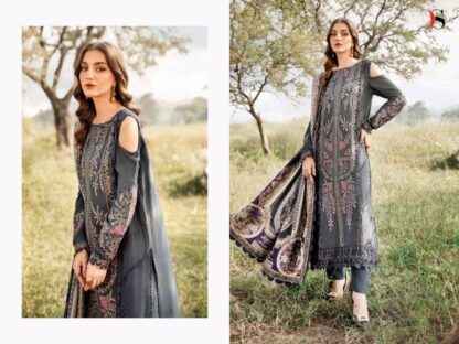 DEEPSY 8085 MARIA B EMB RAYON COLLECTION PAKISTANI SUITS IN SINGLE PIECE - Image 3