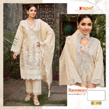 FEPIC ROSEMEEN C 1976 WHOLESALE OF PAKISTANI SUITS