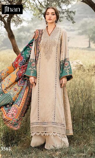 JIHAN 3561 MARIA B EXCLUSIVE COLLECTION  PAKISTANI SUITS SUPPLIERJIHAN 3561 MARIA B EXCLUSIVE COLLECTION PAKISTANI SUITS SUPPLIER
