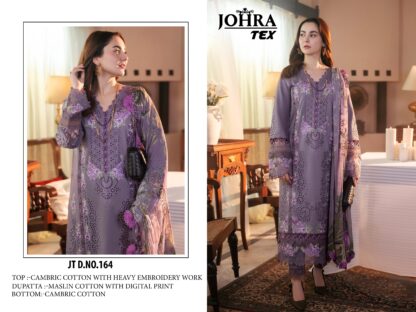 JOHRA TEX JT 164 PAKISTANI SUITS MANUFACTURER