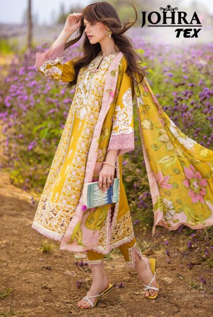 JOHRA TEX JT 166 PAKISTANI SUITS MANUFACTURER