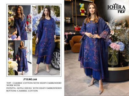 JOHRA TEX JT 168 PAKISTANI SUITS IN SINGLE PIECE