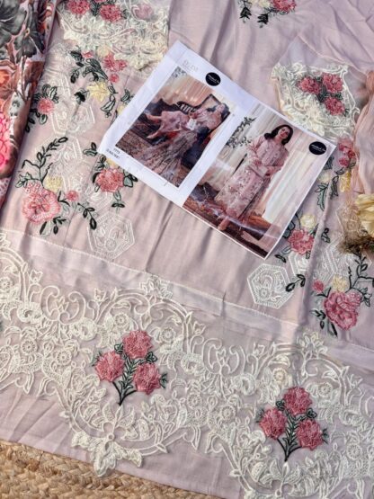 MEHBBOB TEX 1587 MARIA B EMB LAWN COLLECTION PAKISTANI SUITS ONLINE SHOPPING - Image 4