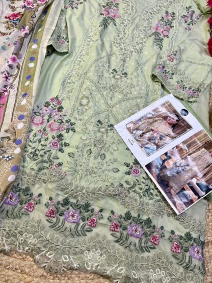 MEHBBOB TEX 1588 MARIA B EMB LAWN COLLECTION PAKISTANI SUITS ONLINE - Image 4