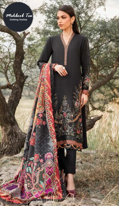 MEHBBOB TEX 1589 MARIA B EMB RAYON COLLECTION PAKISTANI SUITS ONLINE