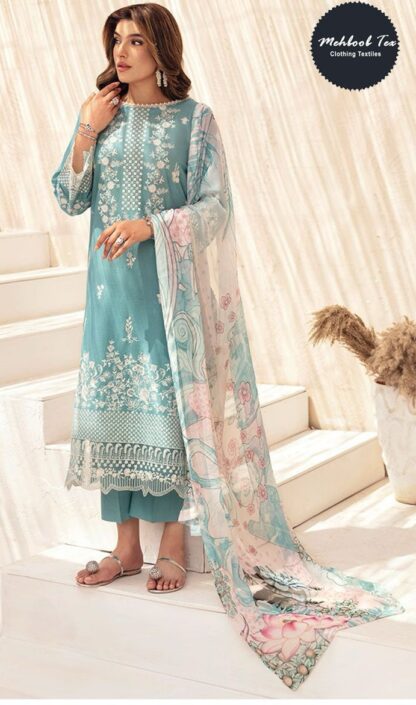 MEHBBOB TEX 1599 MARIA B. LUXE-3 NX PAKISTANI SUITS AT BEST PRICE