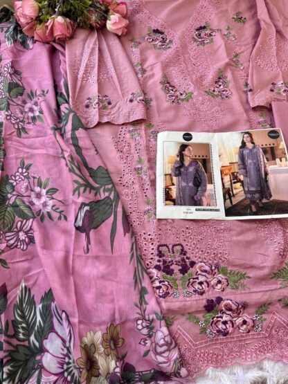 MEHBBOB TEX 1607 DESIGNER PAKISTANI SUITS WITH PRICE - Image 3