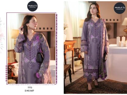 MEHBBOB TEX 1607 DESIGNER PAKISTANI SUITS WITH PRICE (2)