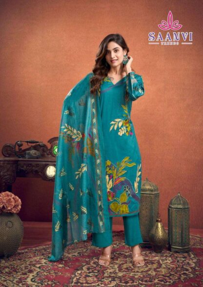 SAANVI TRENDS SAMAYRA JARI WORK SALWAR SUITS ONLINE