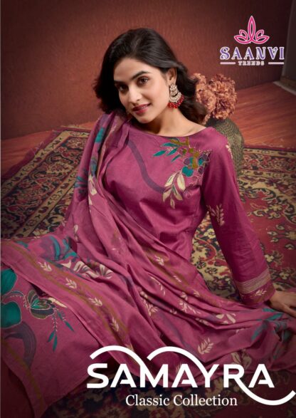 SAANVI TRENDS SAMAYRA JARI WORK SALWAR SUITS ONLINE