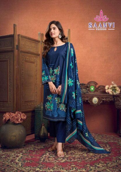 SAANVI TRENDS SAMAYRA JARI WORK SALWAR SUITS ONLINE - Image 9