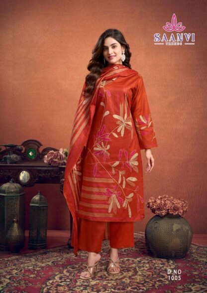 SAANVI TRENDS SAMAYRA JARI WORK SALWAR SUITS ONLINE - Image 10