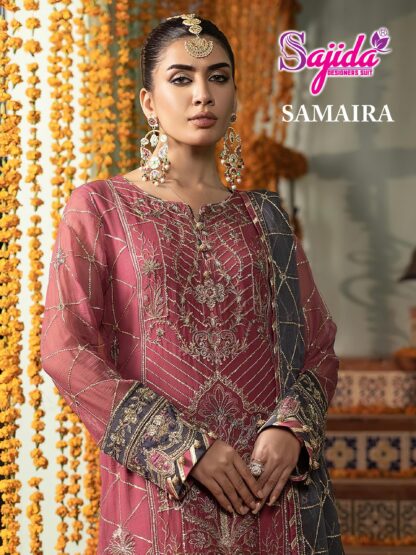 SAJIDA 1025 SAMAIRA-VOL-1 DESIGNER PAKISTANI SUITS ONLINE - Image 5