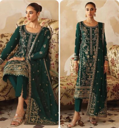 SAJIDA DESIGNER 1035 ALAYA-VOL-4 PAKISTANI SUITS IN SINGLE PIECE