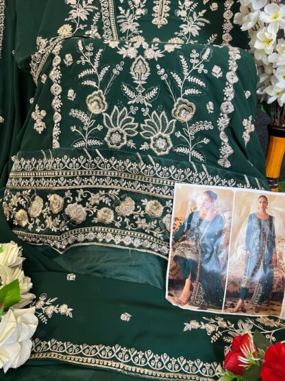 SAJIDA DESIGNER 1035 ALAYA-VOL-4 PAKISTANI SUITS IN SINGLE PIECE - Image 3
