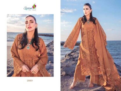 SANIYA TRENDZ 25001 RANG RASIYA VOL- 25 PAKISTANI SUITS WITH PRICE - Image 2