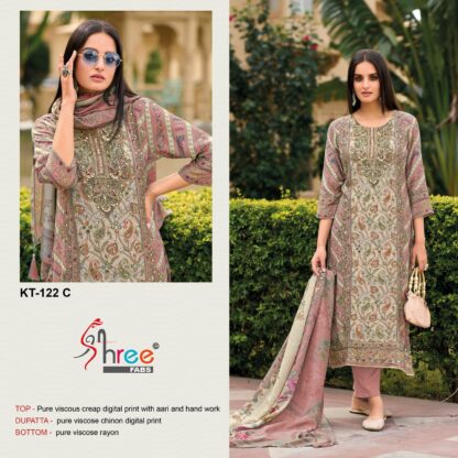 SHREE FABS KT 122 C PAKISTANI SUITS FOR WOMEN