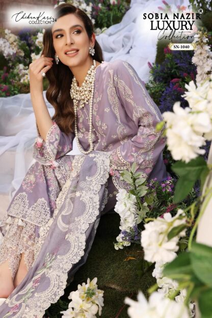 SOBIA NAZIR SN 1040 FULLY STITCHED PAKISTANI KURTI ONLINE