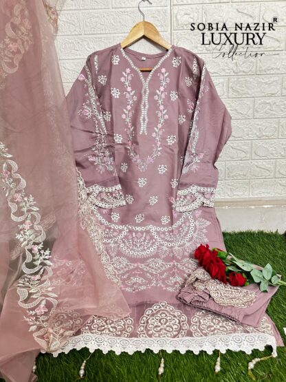 SOBIA NAZIR SN 1040 FULLY STITCHED PAKISTANI KURTI ONLINE - Image 2