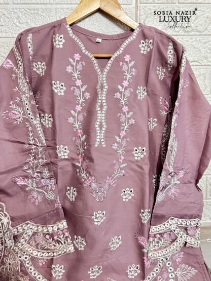 SOBIA NAZIR SN 1040 FULLY STITCHED PAKISTANI KURTI ONLINE - Image 4