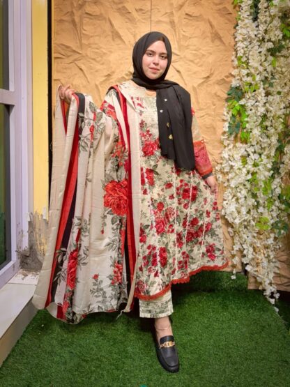 TAJ CREATION 567 MARIA B PRINT PAKISTANI SUITS ONLINE DESIGN 2025 - Image 5