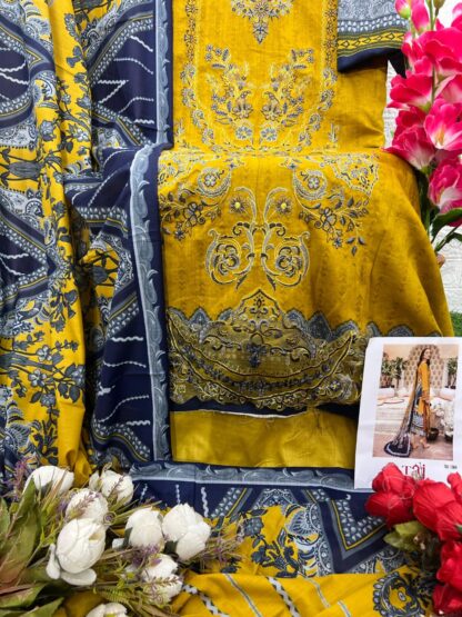 TAJ CREATION 584 LATEST PAKISTANI SUITS WHOLESALER - Image 3