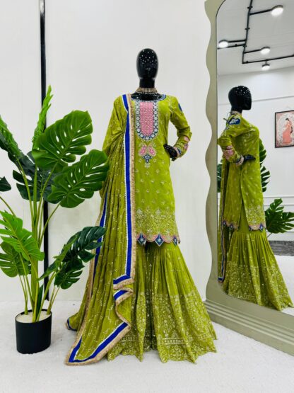 THE LIBAS 5776 GEORGETTE SHARARA ONLINE WHOLESALE IN SURAT