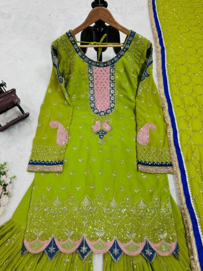 THE LIBAS 5776 GEORGETTE SHARARA ONLINE WHOLESALE IN SURAT - Image 2