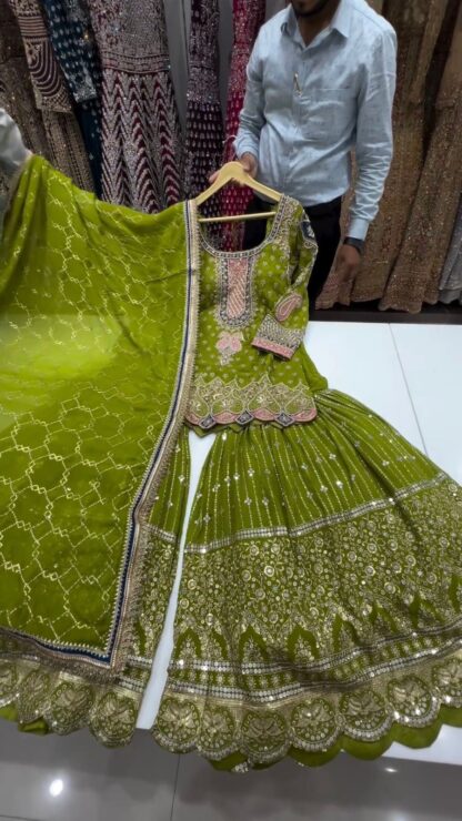 THE LIBAS 5776 GEORGETTE SHARARA ONLINE WHOLESALE IN SURAT - Image 3