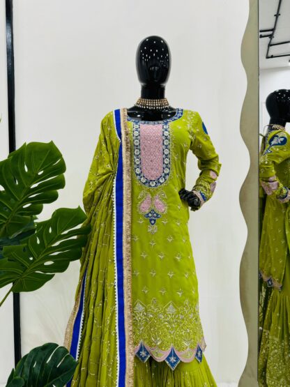 THE LIBAS 5776 GEORGETTE SHARARA ONLINE WHOLESALE IN SURAT - Image 5