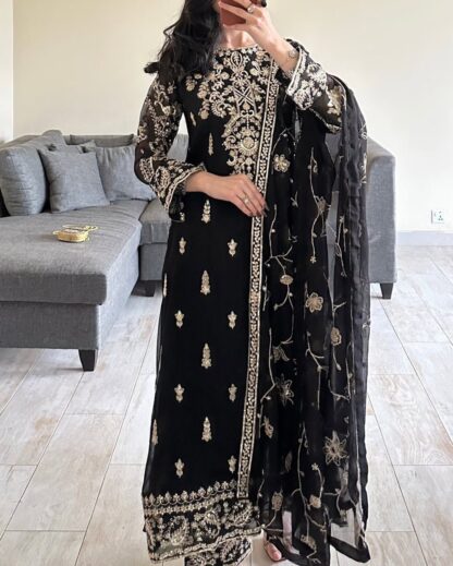 THE LIBAS COLLECTION 5853 GEORGETTE SALWAR SUITS ONLINE SHOPPING - Image 2