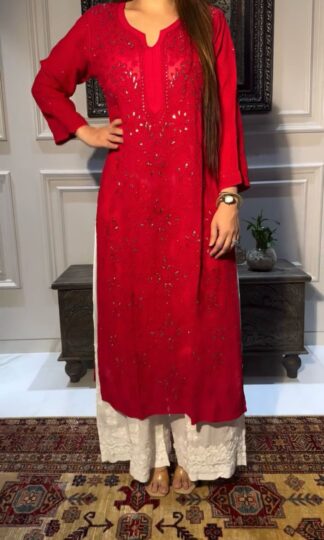 BE 336 RED SUMMER SPECIAL TRENDING KURTA PLAZZO SET WHOLESALEBE 336 RED SUMMER SPECIAL TRENDING KURTA PLAZZO SET WHOLESALE