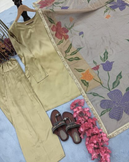 PD 1098 PARTYWAR SUITS WITH DESIGNER DUPATTA