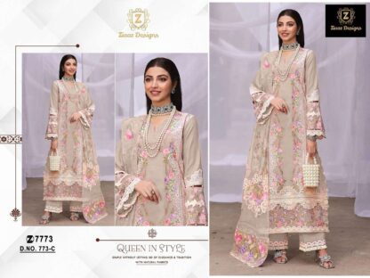 ZIAAZ DESIGNS 773 C PAKISTANI SUITS ONLINE DESIGN 2025 BEST QUALITY PAKISTANI SUITS, PAKISTANI SALWAR KAMEEZ, PAKISTANI SUITS AT MANUFACTURER PRICE, PAKISTANI SUITS BEST PRICE, PAKISTANI SUITS COLLECTION, PAKISTANI SUITS IN SINGLE, PAKISTANI SUITS IN SURAT, PAKISTANI SUITS MANUFACTURER IN SURAT, PAKISTANI SUITS ONLINE SHOPPING, PAKISTANI SUITS ONLINE SHOPPING IN INDIA, PAKISTANI SUITS WHOLESALE, PAKISTANI SUITS WHOLESALE DELHI, ZIAAZ DESIGNS 773 C  Pakistani Suits, READYMADE, Salwar Kameez, SEMI STITCHED, Single, Suits, ZIAAZ DESIGNS