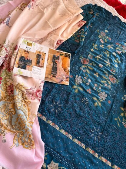 ZIAAZ DESIGNS 854 SEMI STITCHED BEST SITE TO BUY PAKISTANI SUITS IN INDIA - Image 2