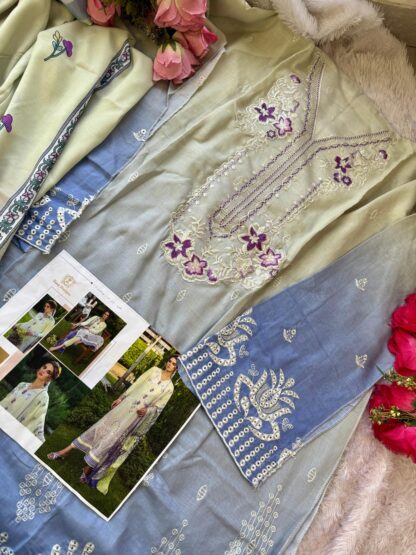 ZIAAZ DESIGNS 889 SEMI STITCHED PAKISTANI SUITS ONLINE INDIA - Image 2